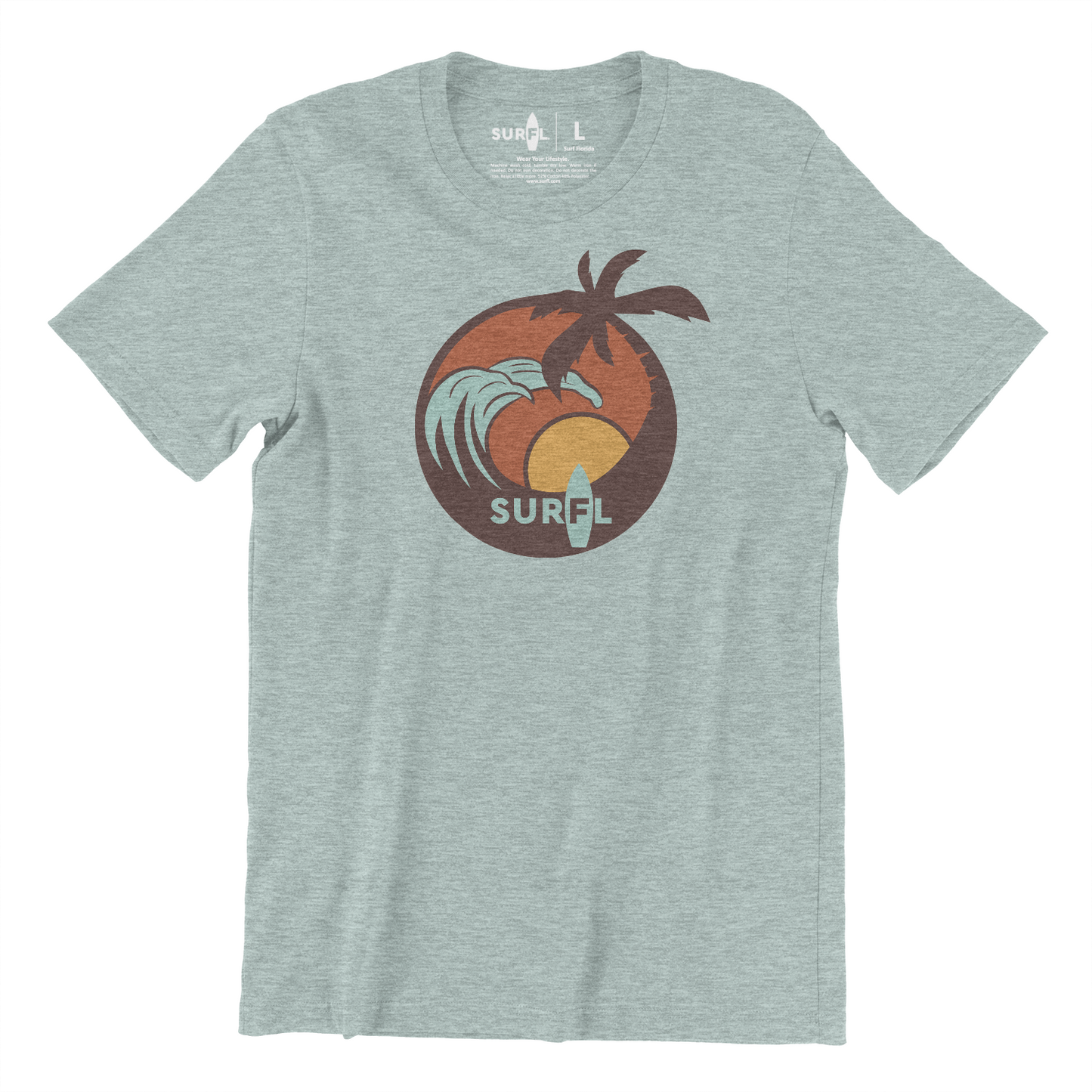 Men's Retro Surf Florida T-Shirt