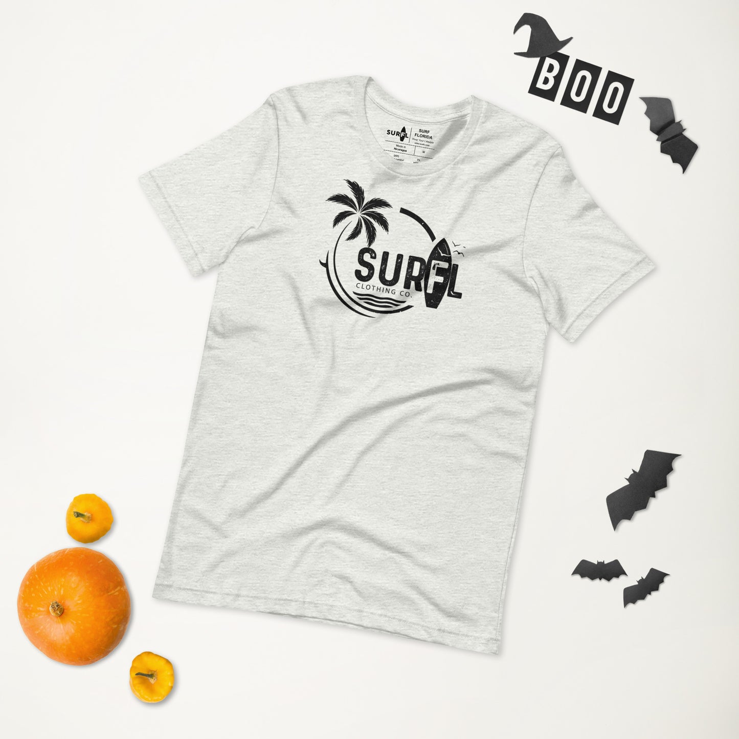 Men's Round Palm Surf Florida T-Shirt